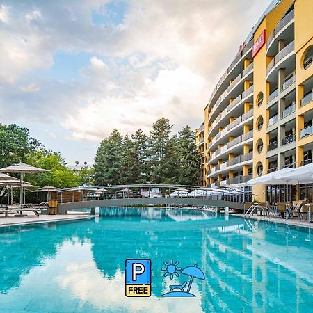Hvd Viva Club Ultra All Inclusive - Private Beach & Free Parking Golden Sands Exterior foto