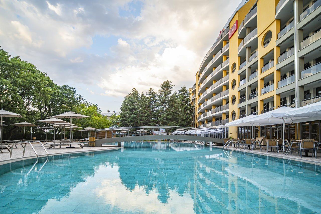Hvd Viva Club Ultra All Inclusive - Private Beach & Free Parking Golden Sands Exterior foto
